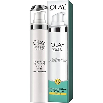 Regenerist Luminous Осветляющий крем для лица Spf20, Olay 
Regenerist Luminous Осветляющий крем для лица Spf20, Olay