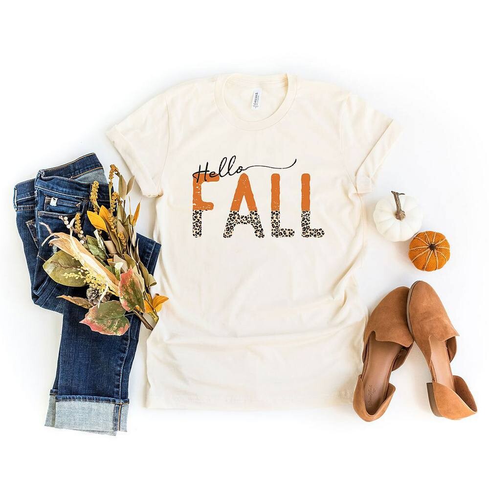 Футболка с короткими рукавами и рисунком Hello Fall с леопардовым принтом Simply Sage Market, цвет Army
Футболка с короткими рукавами и рисунком Hello Fall с леопардовым принтом Simply Sage Market, цвет Army