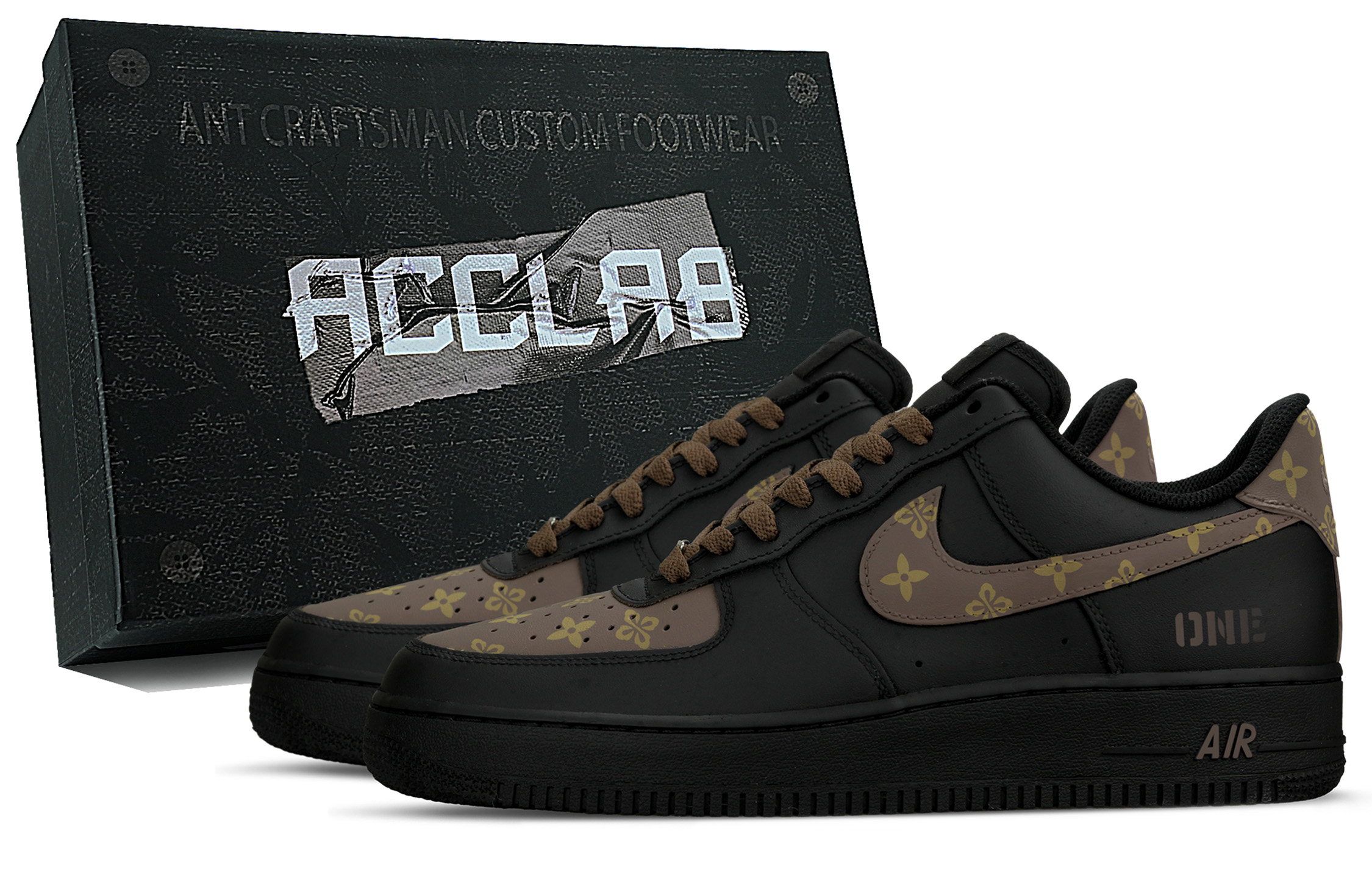 Nike Air Force 1 Height Increasing Low top Skateboard Shoes Unisex Black Brown
Nike Air Force 1 Height Increasing Low top Skateboard Shoes Unisex Black Brown
