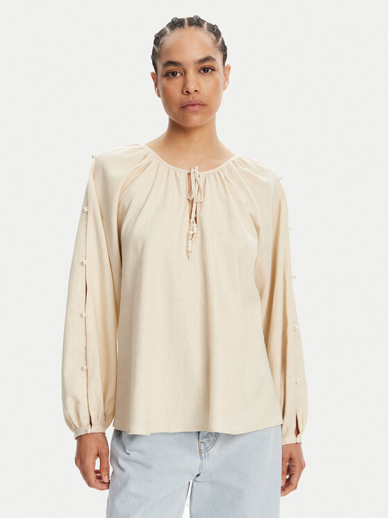 Блузка обычного кроя 251LM2QFF Twinset, бежевый
Блузка обычного кроя 251LM2QFF Twinset, бежевый