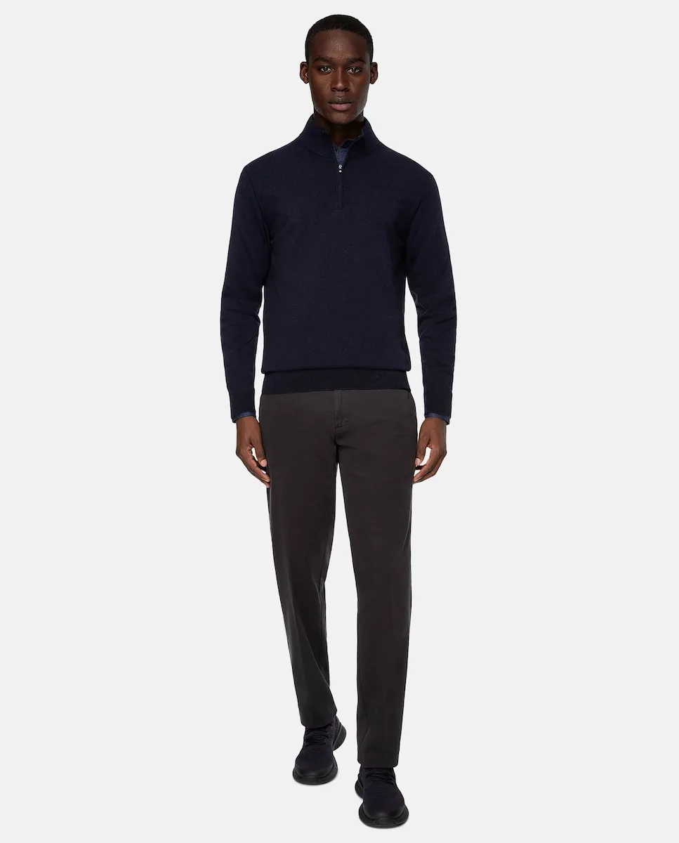 Мужские брюки обычного кроя Boggi Milano, тёмно-синий 
Мужские брюки обычного кроя Boggi Milano, тёмно-синий