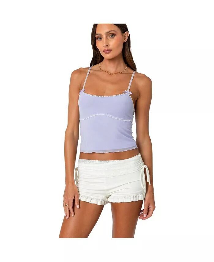 Женская сетчатая майка Bethany Edikted, фиолетовый
Женская сетчатая майка Bethany Edikted, фиолетовый