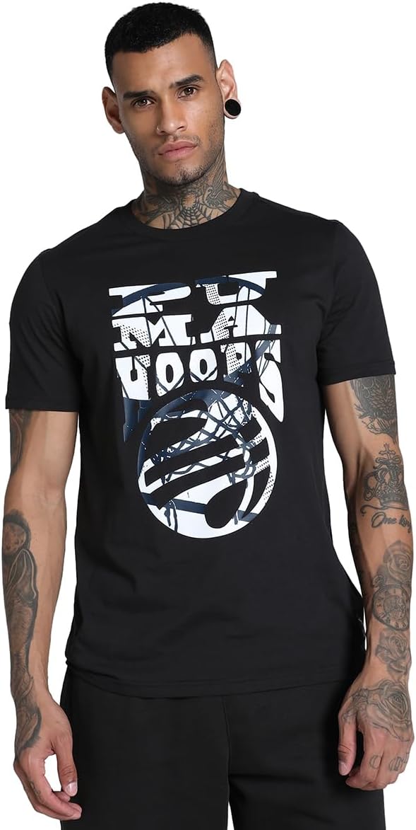 Баскетбольная футболка Puma Hoops The HOOPER Basket, мужская, черный
Баскетбольная футболка Puma Hoops The HOOPER Basket, мужская, черный