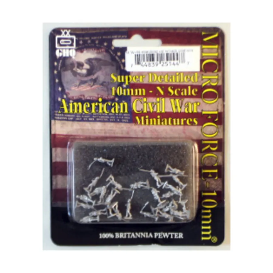 Марширующая пехота в мешке и шляпе с напуском - США, Micro Force American Civil War Figures - Infantry (10mm)
Марширующая пехота в мешке и шляпе с напуском - США, Micro Force American Civil War Figures - Infantry (10mm)