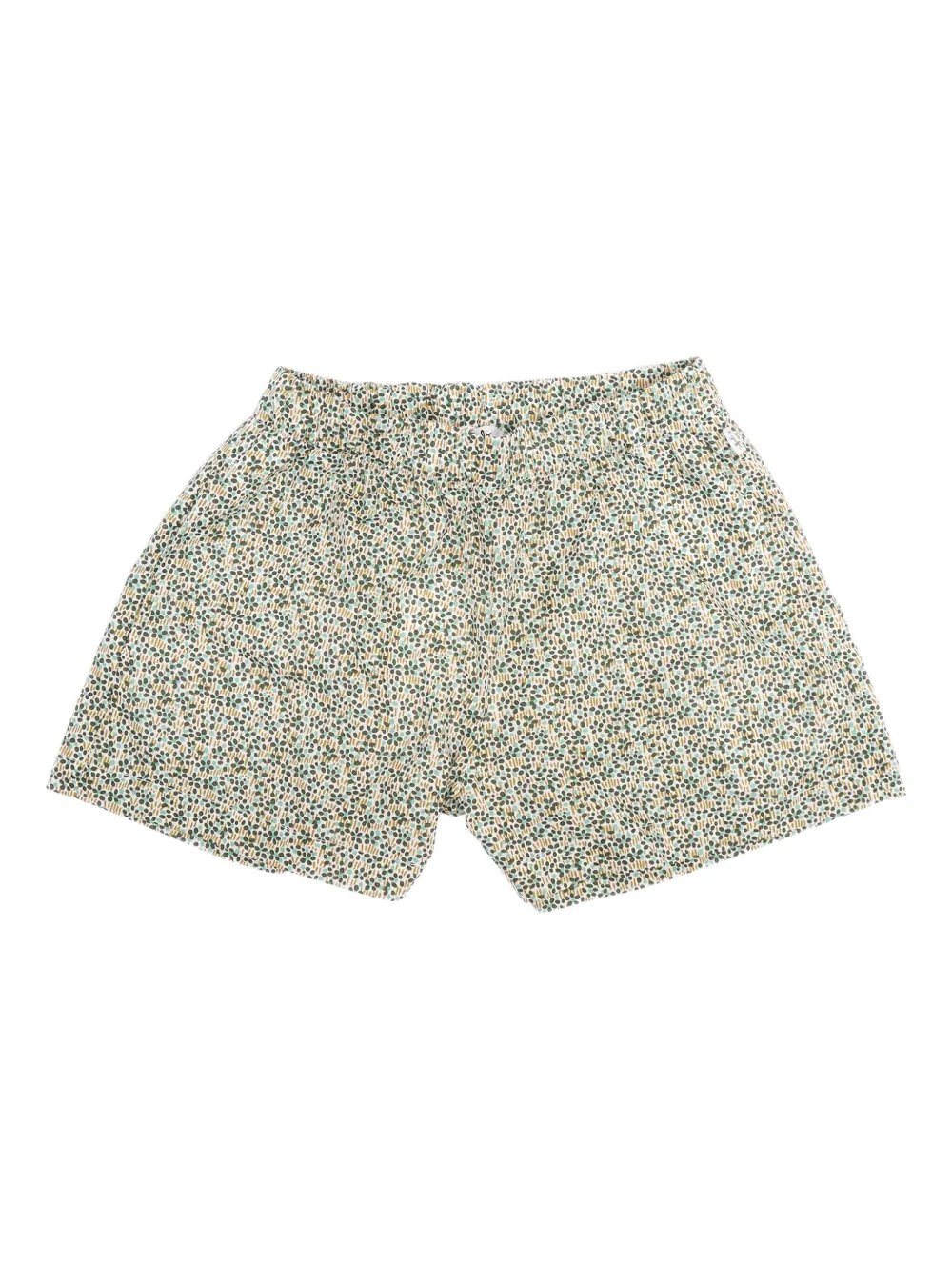 Шорты с цветочным принтом Il Gufo, зеленый 
Шорты с цветочным принтом Il Gufo, зеленый