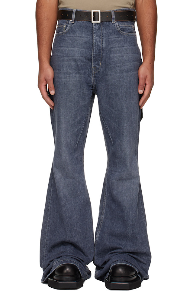 Rick Owens Drkshdw Синие конкордансы, джинсы-клеш Bolan
Rick Owens Drkshdw Синие конкордансы, джинсы-клеш Bolan