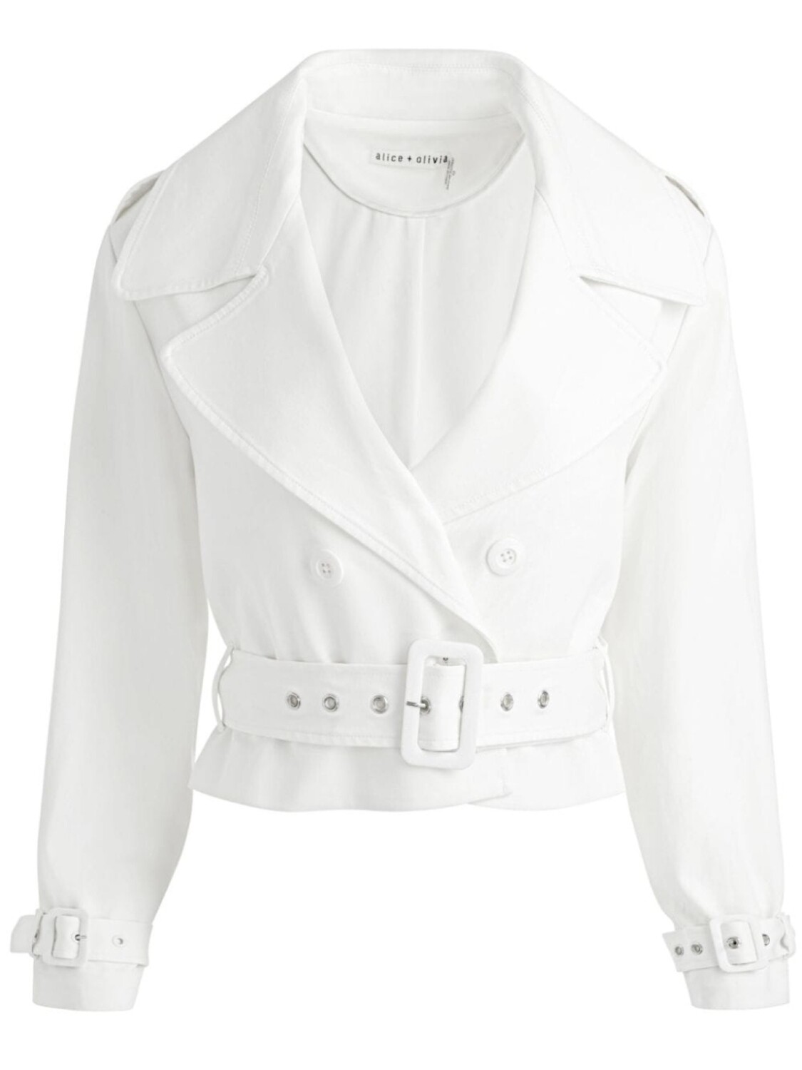 Alice + olivia укороченная куртка Keith, белый
Alice + olivia укороченная куртка Keith, белый