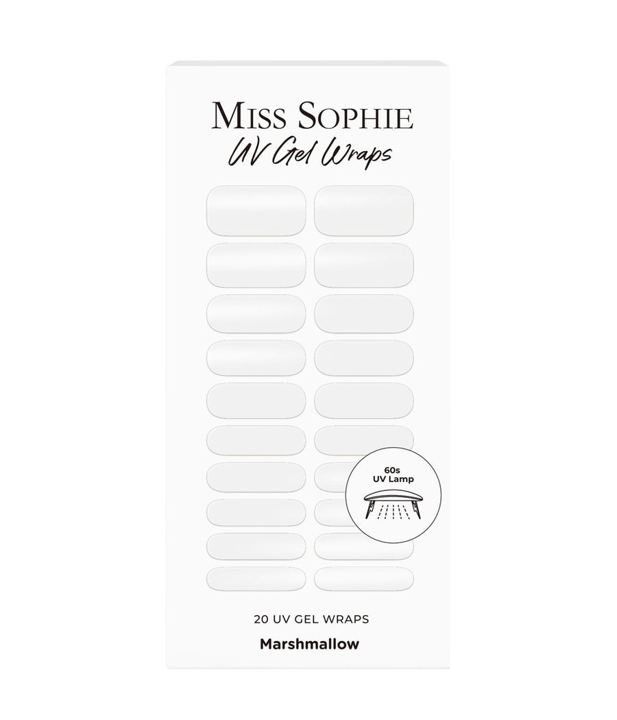 Фольга для ногтей Miss Sophie UV Gel Wraps Marshmallow, Marshmallow, 20 шт.
Фольга для ногтей Miss Sophie UV Gel Wraps Marshmallow, Marshmallow, 20 шт.