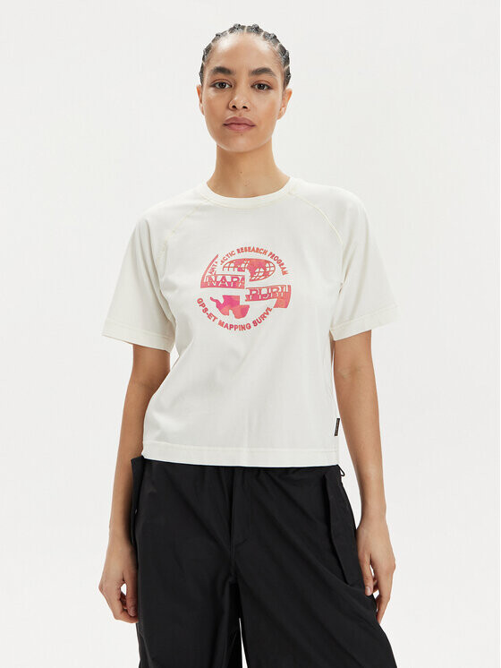 Футболка стандартного кроя Napapijri, экрю
Футболка стандартного кроя Napapijri, экрю