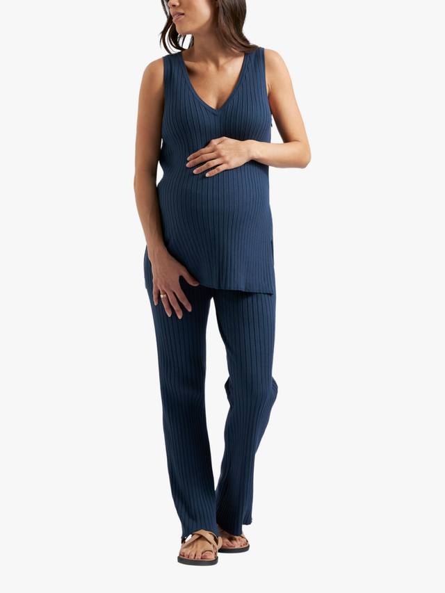 Брюки для беременных из ребристого трикотажа sena Ripe, цвет French Navy
Брюки для беременных из ребристого трикотажа sena Ripe, цвет French Navy