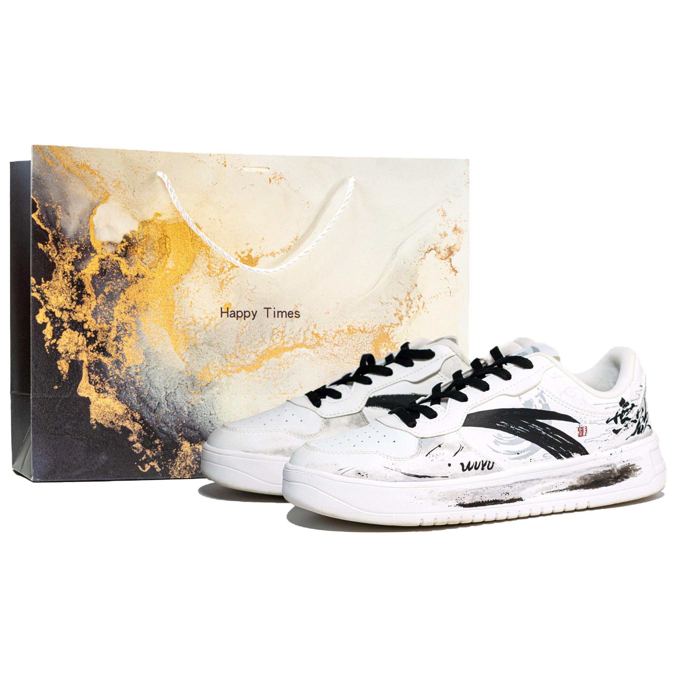 ANTA Нескользящие, износостойкие, дышащие низкие кроссовки для скейтбординга, мужские, черно-белые
ANTA Нескользящие, износостойкие, дышащие низкие кроссовки для скейтбординга, мужские, черно-белые