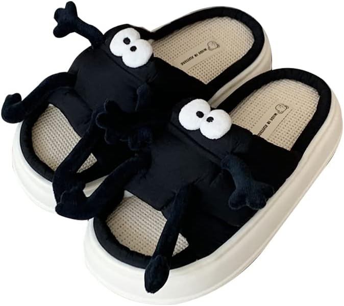 Смешные мультяшные тапочки-брикеты CEINOM для женщин, милые домашние тапочки Kawaii, удобные тапочки для женщин и мужчин для дома, черный
Смешные мультяшные тапочки-брикеты CEINOM для женщин, милые домашние тапочки Kawaii, удобные тапочки для женщин и мужчин для дома, черный