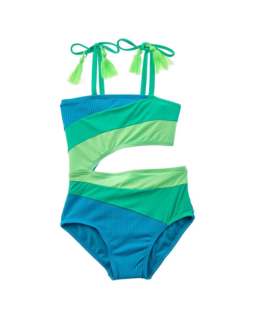 Цельный купальник Beach Lingo с квадратным вырезом и вырезом, синий
Цельный купальник Beach Lingo с квадратным вырезом и вырезом, синий