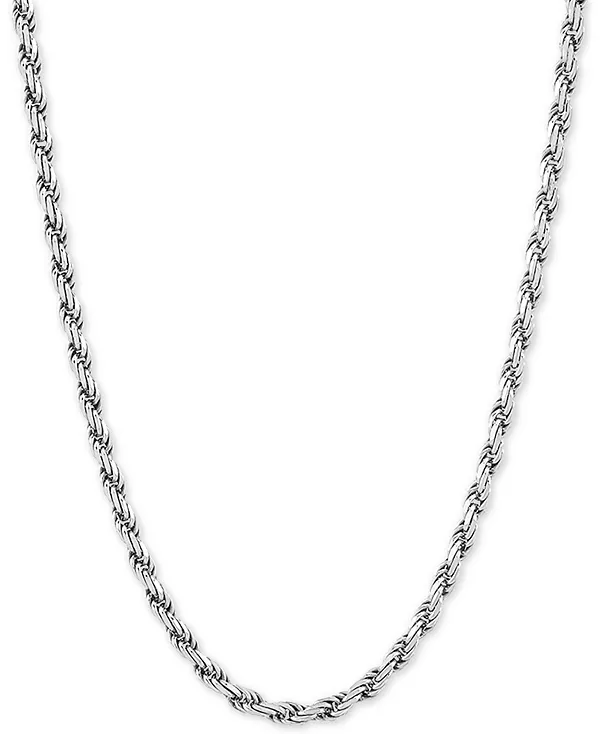 Ожерелье из цепочек Rope Link длиной 18 дюймов из стерлингового серебра с 18-каратным золотом Macy'S, silver
Ожерелье из цепочек Rope Link длиной 18 дюймов из стерлингового серебра с 18-каратным золотом Macy'S, silver