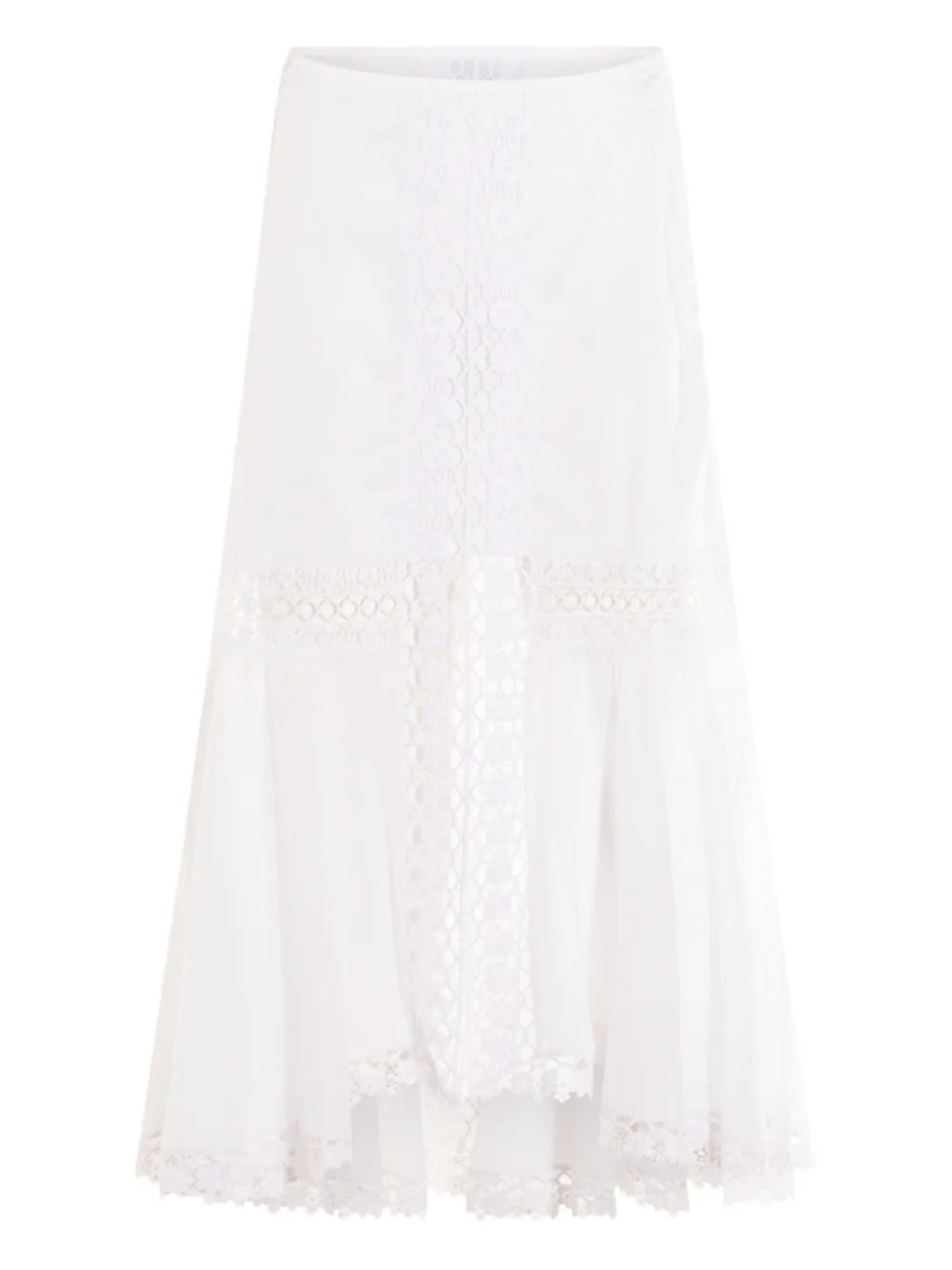 Юбка Charo Ruiz Ibiza с вязанными крючком панелями, белый
Юбка Charo Ruiz Ibiza с вязанными крючком панелями, белый