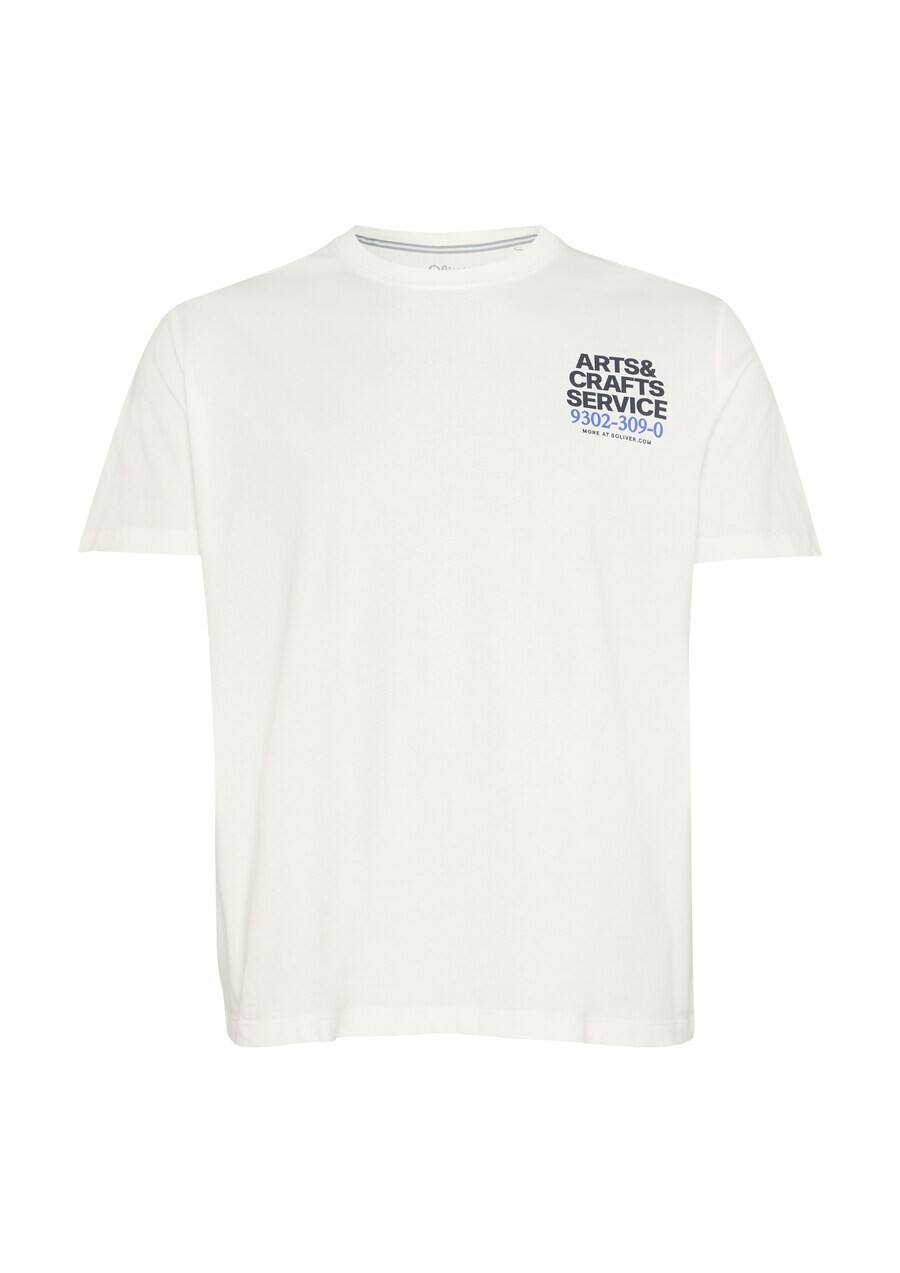 Классическая футболка s.Oliver Shirt, белый
Классическая футболка s.Oliver Shirt, белый