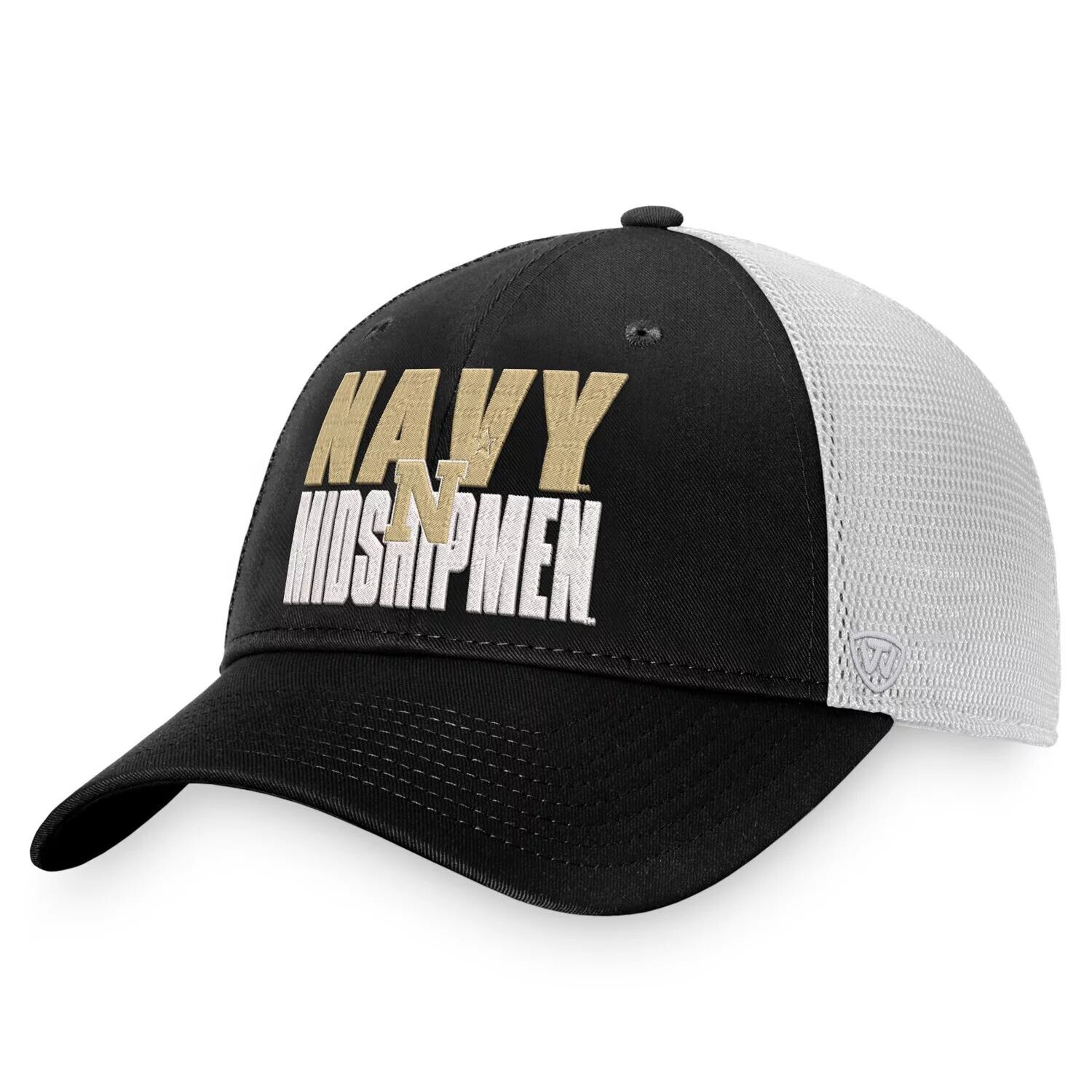 Мужская кепка Top of the World черно-белая, темно-синяя, гардемарина Stockpile Trucker Snapback
Мужская кепка Top of the World черно-белая, темно-синяя, гардемарина Stockpile Trucker Snapback