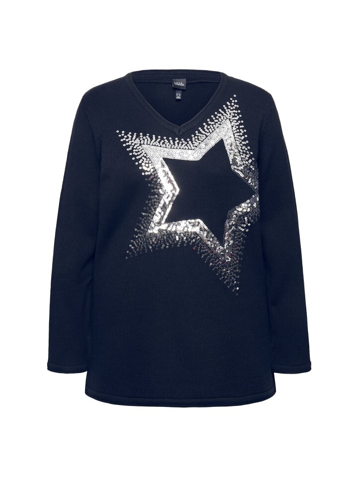 Пуловер Ulla Popken Pullover, цвет marine
Пуловер Ulla Popken Pullover, цвет marine