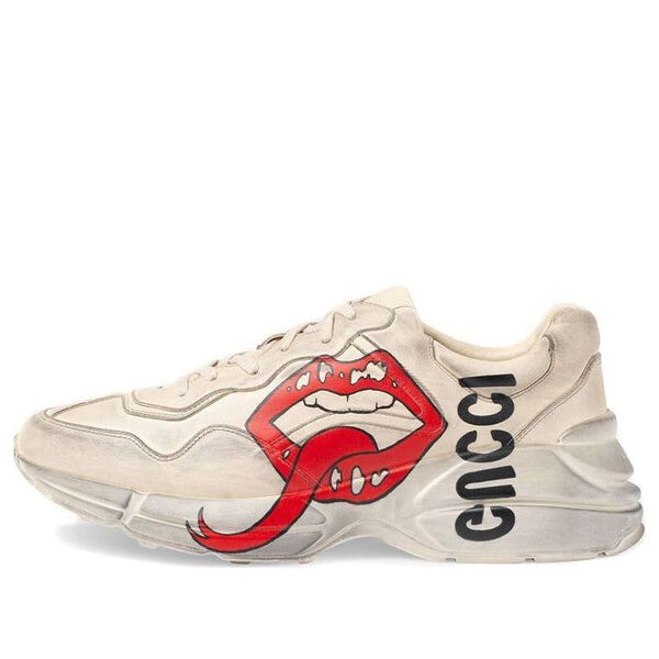 Кроссовки rhyton 'mouth' Gucci, белый
Кроссовки rhyton 'mouth' Gucci, белый