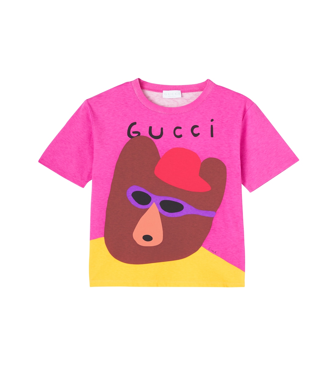 Футболка из хлопкового джерси Euan Roberts Gucci Kids, New White/Fucsia/Mc
Футболка из хлопкового джерси Euan Roberts Gucci Kids, New White/Fucsia/Mc