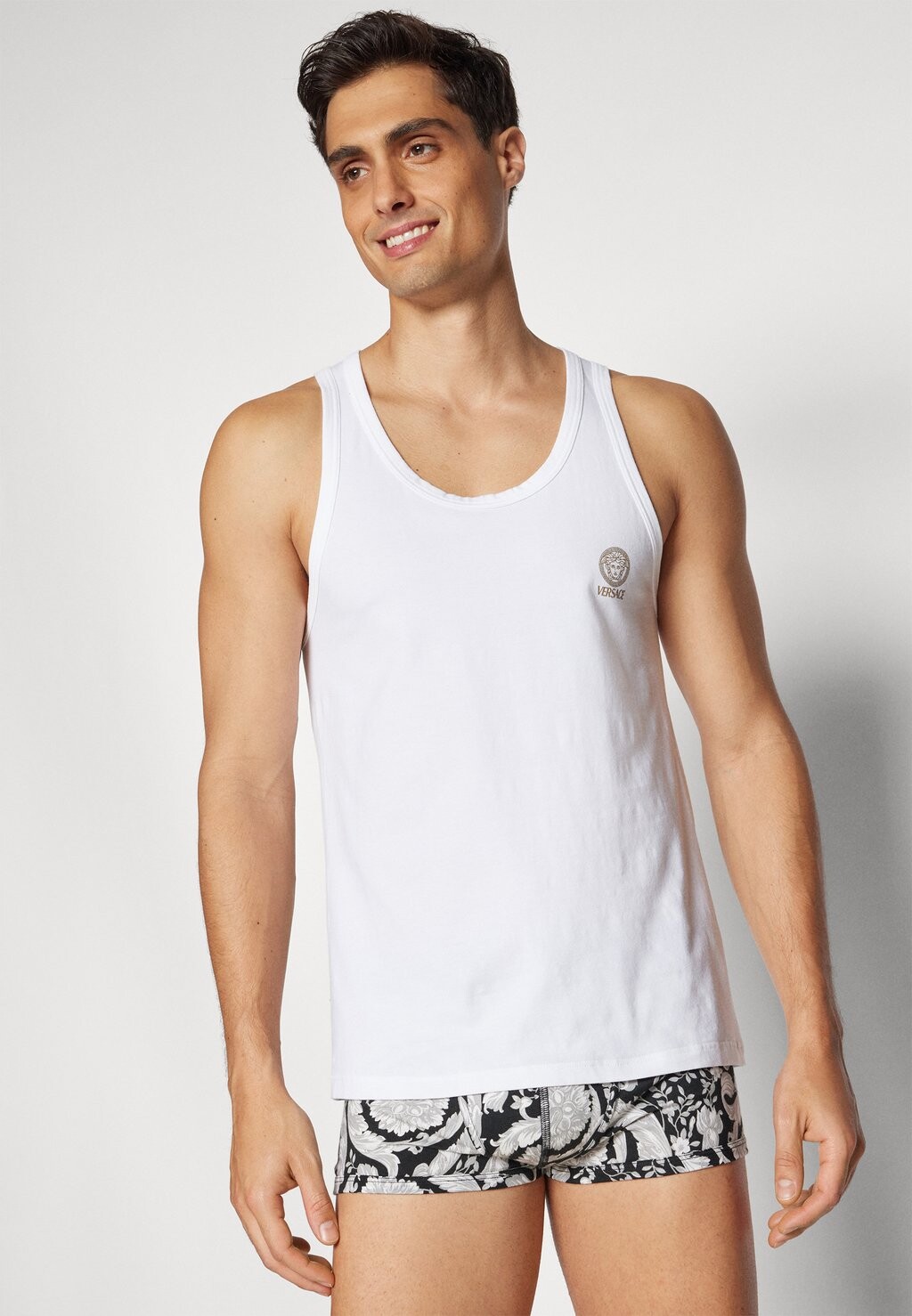 Майка TANK TOPEKA STRETCH NEW LOGO Versace, белый
Майка TANK TOPEKA STRETCH NEW LOGO Versace, белый