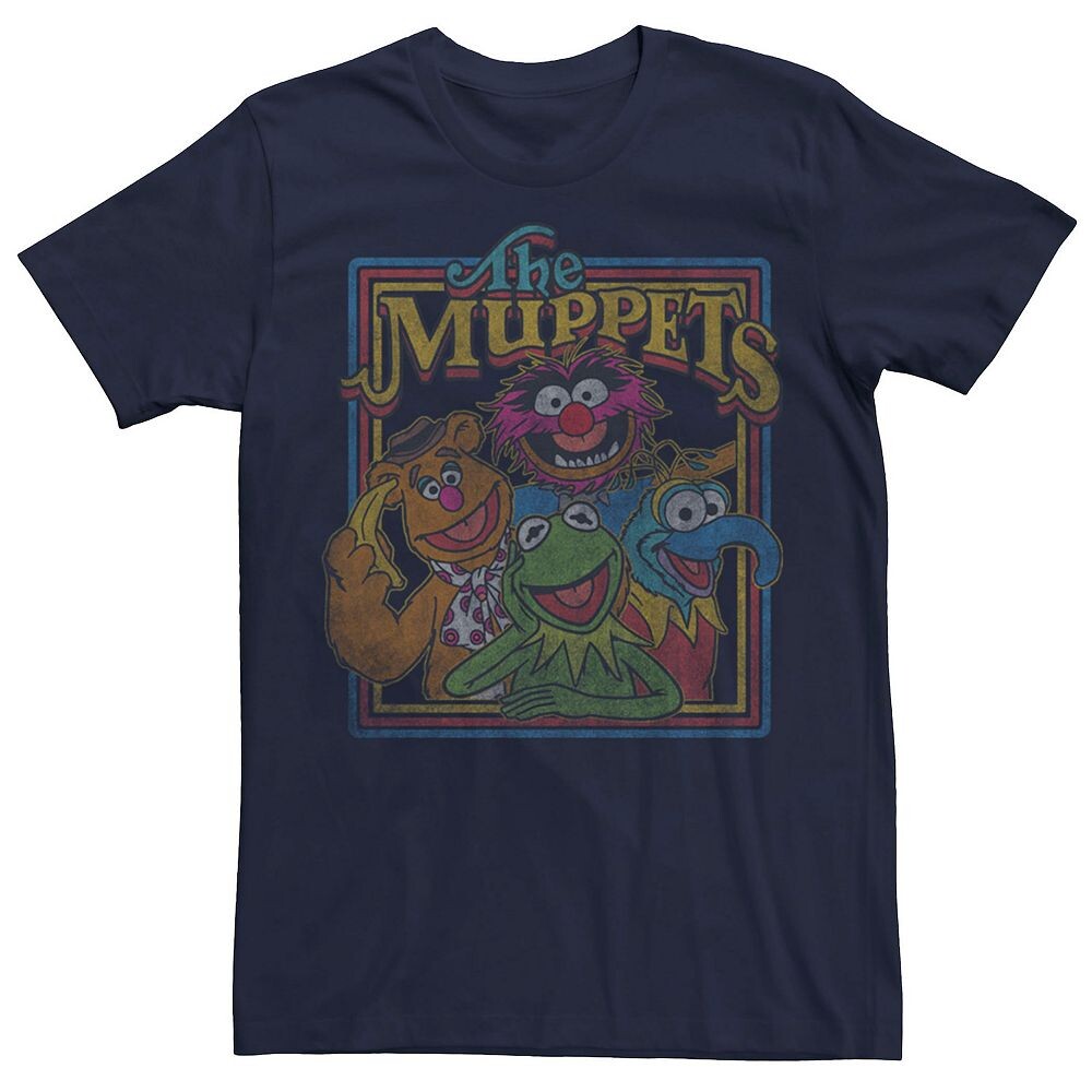 Мужская футболка с плакатом в стиле ретро The Muppets Licensed Character, темно-синий
Мужская футболка с плакатом в стиле ретро The Muppets Licensed Character, темно-синий