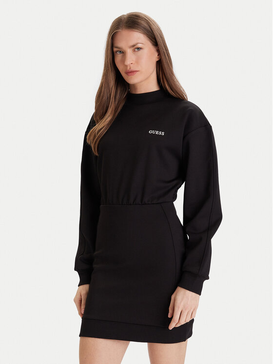 Повседневное платье regular fit V5YK02 KCX22 Guess, черный
Повседневное платье regular fit V5YK02 KCX22 Guess, черный