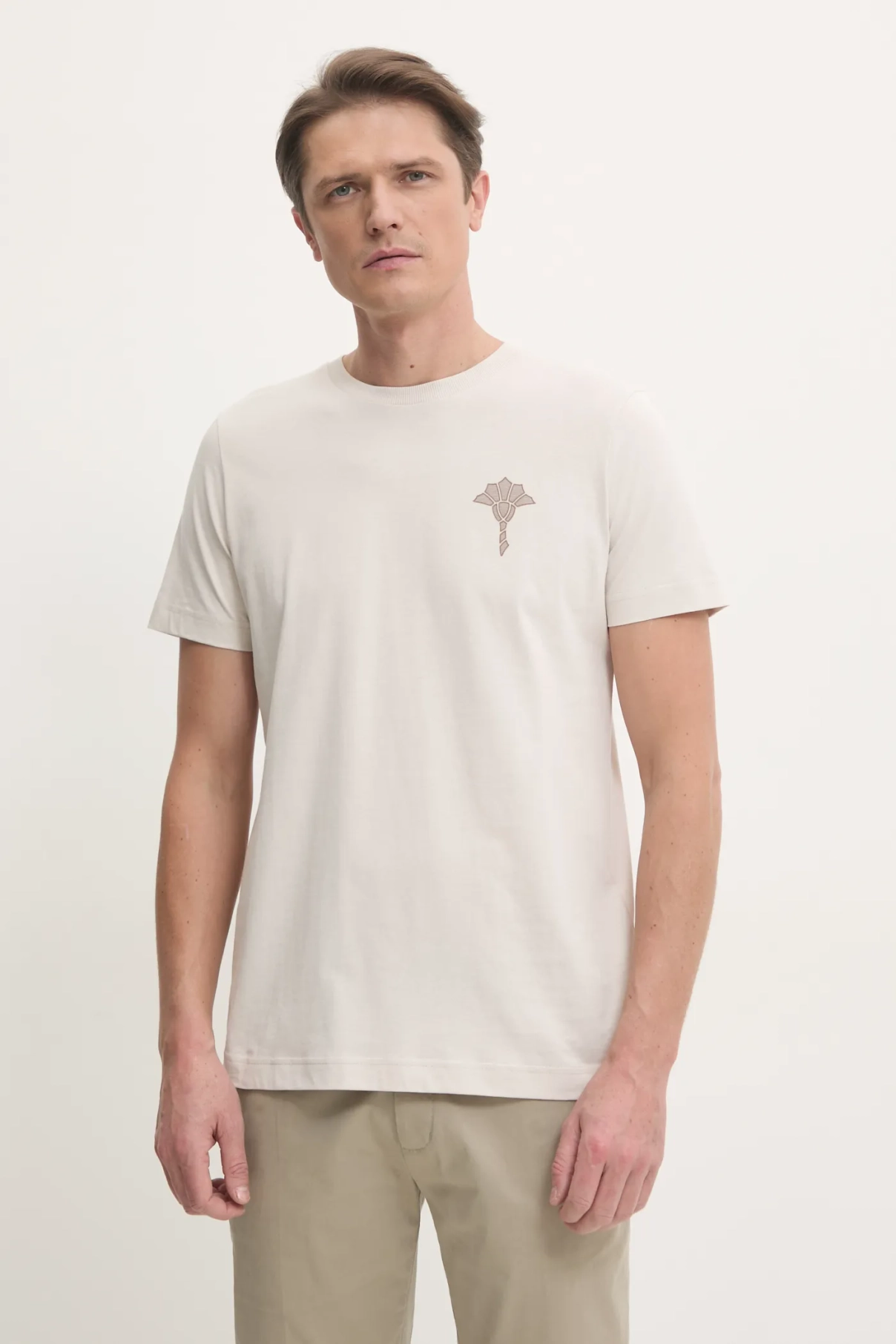 Хлопковая футболка Joop!, бежевый
Хлопковая футболка Joop!, бежевый