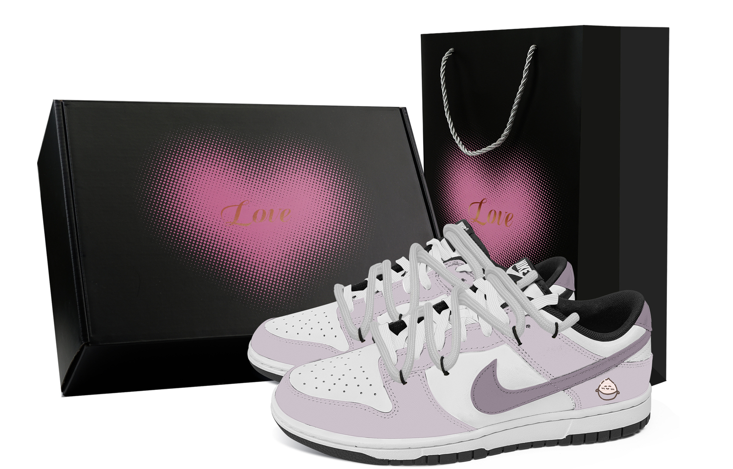 Nike Детские скейтбордистские кроссовки Dunk Sweet Potato Cream с противоскользящей подошвой, легкой амортизацией, низким верхом, фиолетово-белые
Nike Детские скейтбордистские кроссовки Dunk Sweet Potato Cream с противоскользящей подошвой, легкой амортизацией, низким верхом, фиолетово-белые