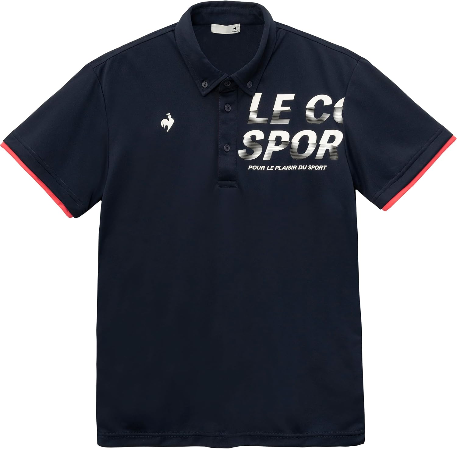 Мужская поло-рубашка с коротким рукавом Le Coq Sportif - влагоотводящая, быстросохнущая, эластичная тренировочная рубашка
Мужская поло-рубашка с коротким рукавом Le Coq Sportif - влагоотводящая, быстросохнущая, эластичная тренировочная рубашка