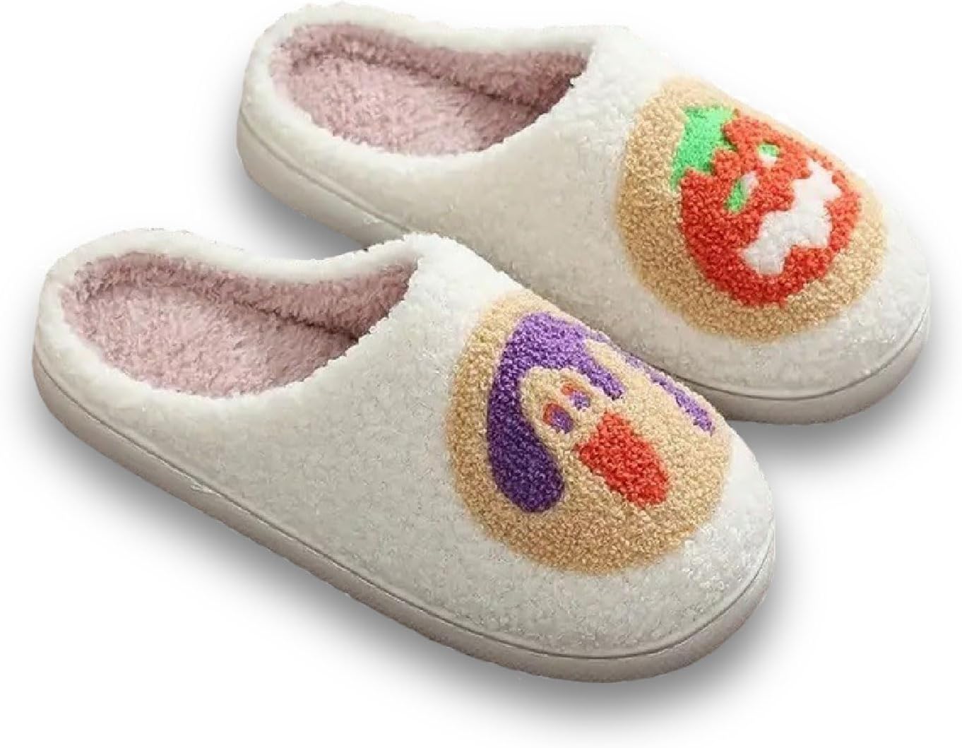 Рождественские тапочки Titype, милые праздничные тапочки, теплые домашние тапочки для женщин и мужчин, пушистые тапочки для улицы и дома, тапочки для спальни, домашняя обувь для дам, Halloween Cookie
Рождественские тапочки Titype, милые праздничные тапочки, теплые домашние тапочки для женщин и мужчин, пушистые тапочки для улицы и дома, тапочки для спальни, домашняя обувь для дам, Halloween Cookie