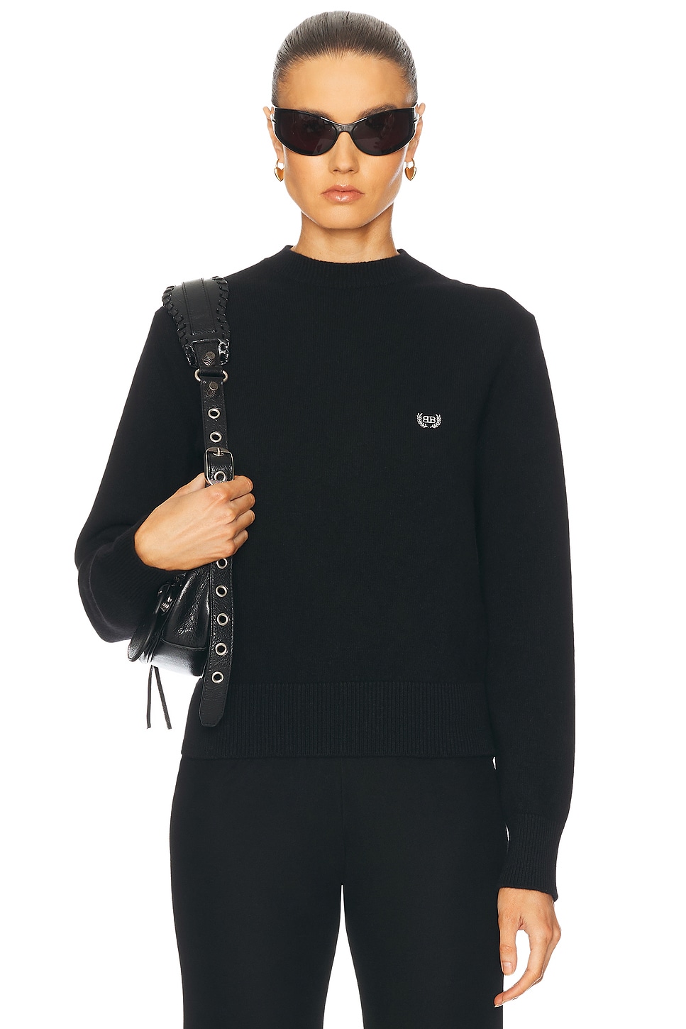 Crewneck Свитер Balenciaga, Black
Crewneck Свитер Balenciaga, Black