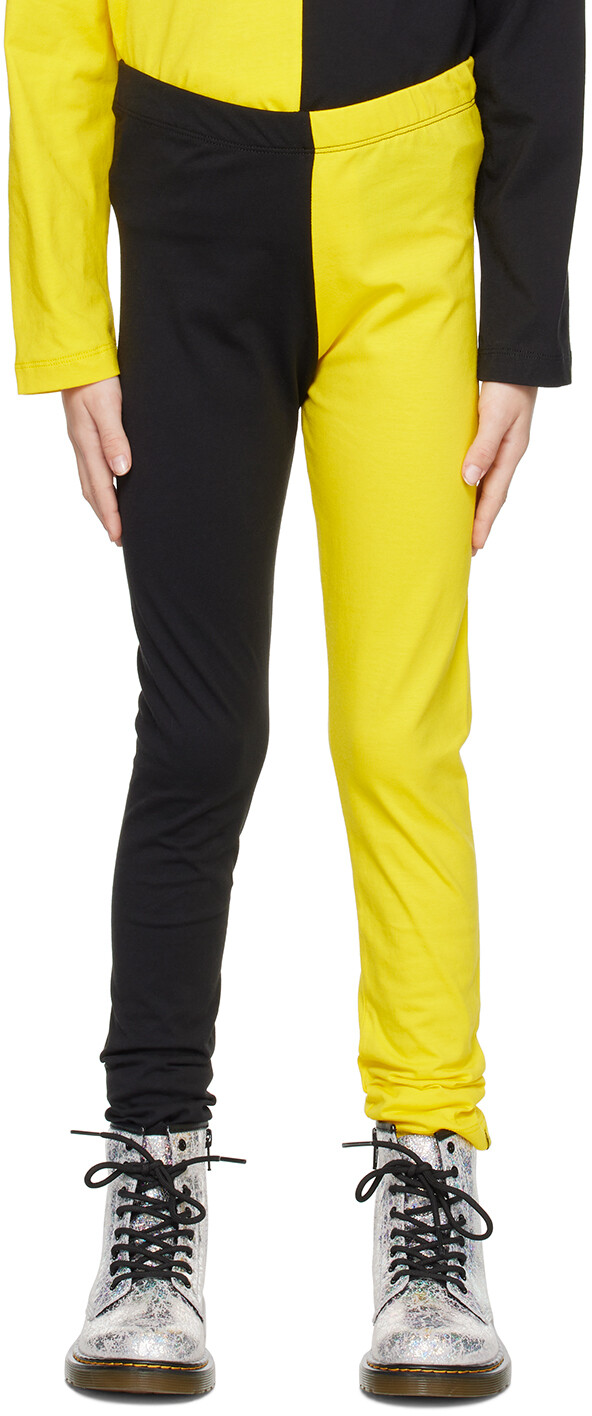 Детские леггинсы с черными и желтыми цветовыми блоками M A Kids
Детские леггинсы с черными и желтыми цветовыми блоками M A Kids