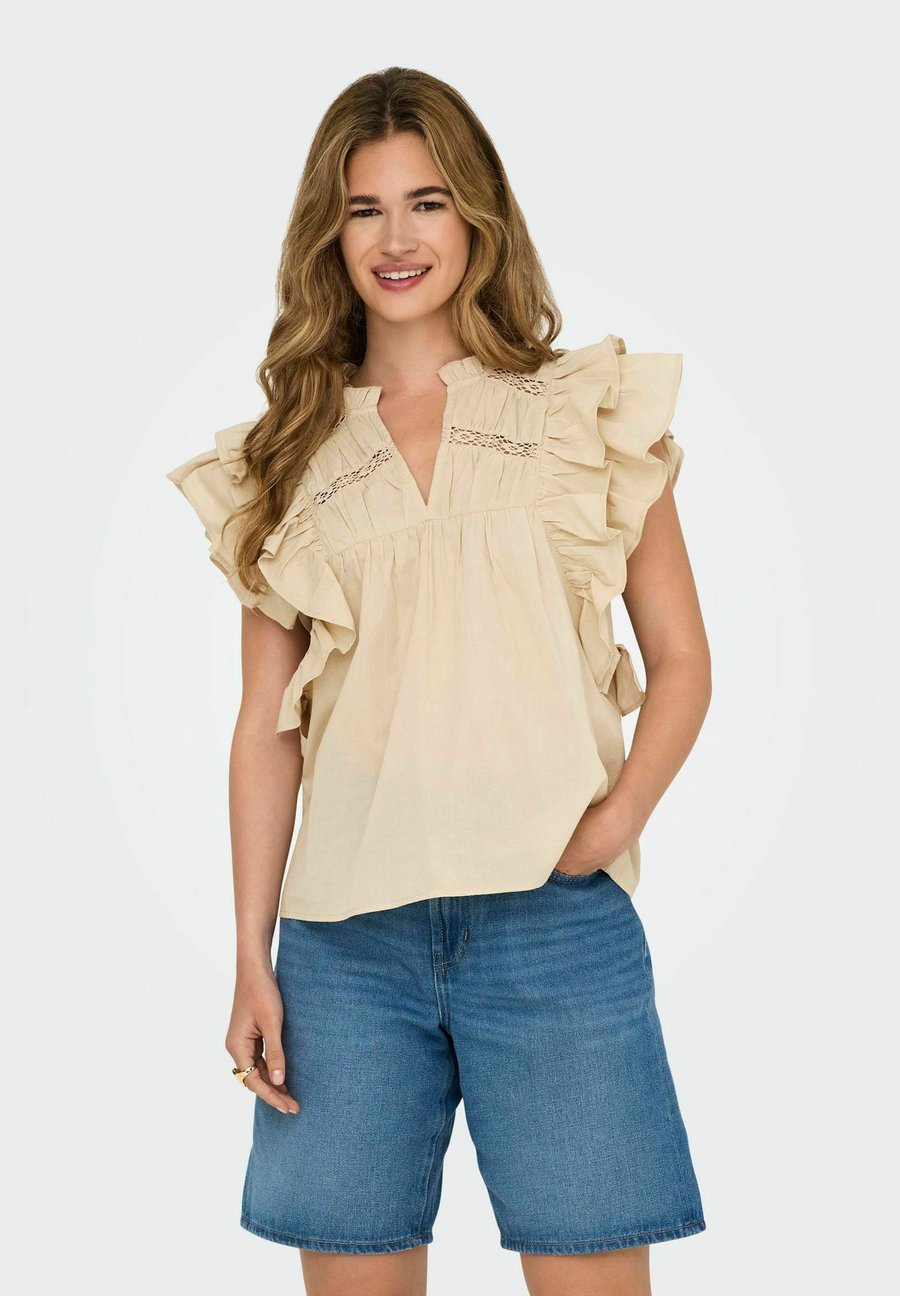 Блуза ONLY ONLSUNNY LIFE CAPSL FRILL, Humus/Beige
Блуза ONLY ONLSUNNY LIFE CAPSL FRILL, Humus/Beige