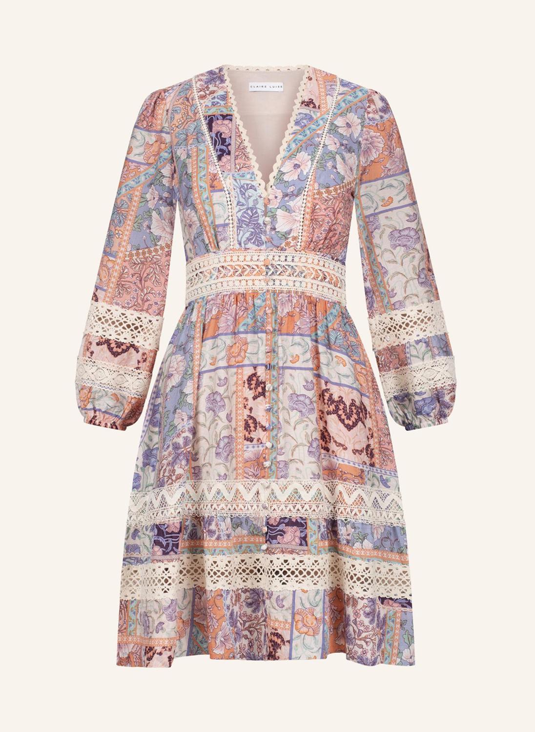 Платье из шифона с принтом Claire Luise, синий
Платье из шифона с принтом Claire Luise, синий