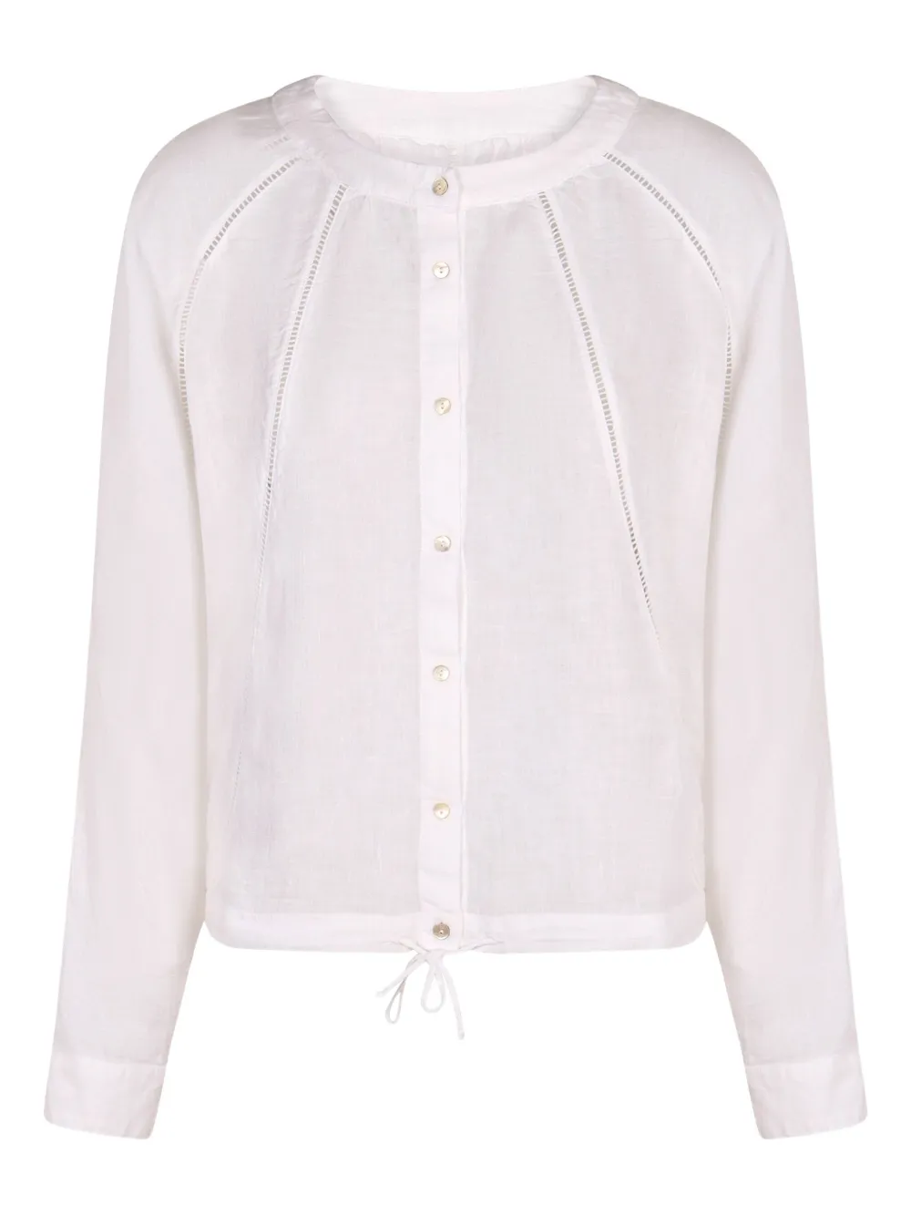 Льняная рубашка с кулиской 120% Lino, белый
Льняная рубашка с кулиской 120% Lino, белый