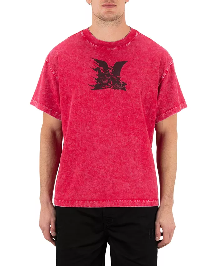 Мужская футболка с коротким рукавом Face Death Hurley, красный
Мужская футболка с коротким рукавом Face Death Hurley, красный