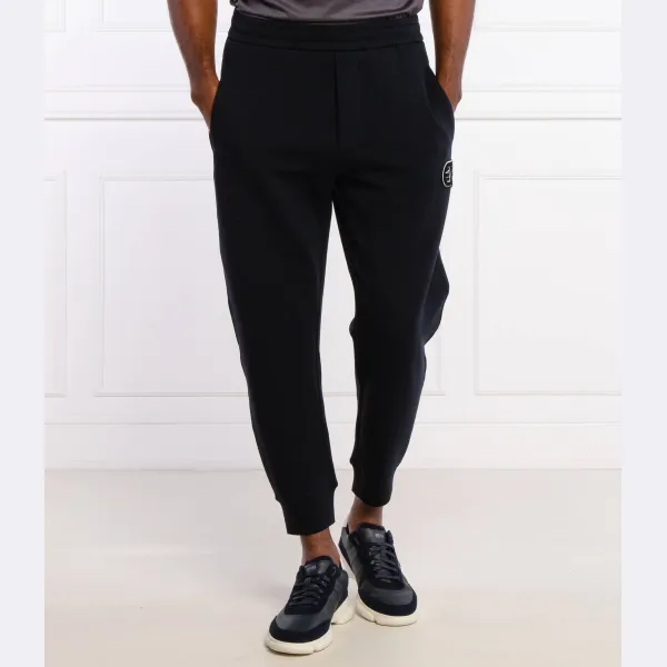 Спортивные брюки стандартного кроя Emporio Armani, синий 
Спортивные брюки стандартного кроя Emporio Armani, синий