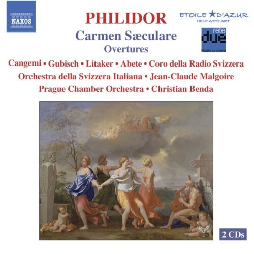 CD диск Philidor / Cangemi / Litaker / Abete / Pgc / Benda: Carmen Saeculare 
CD диск Philidor / Cangemi / Litaker / Abete / Pgc / Benda: Carmen Saeculare