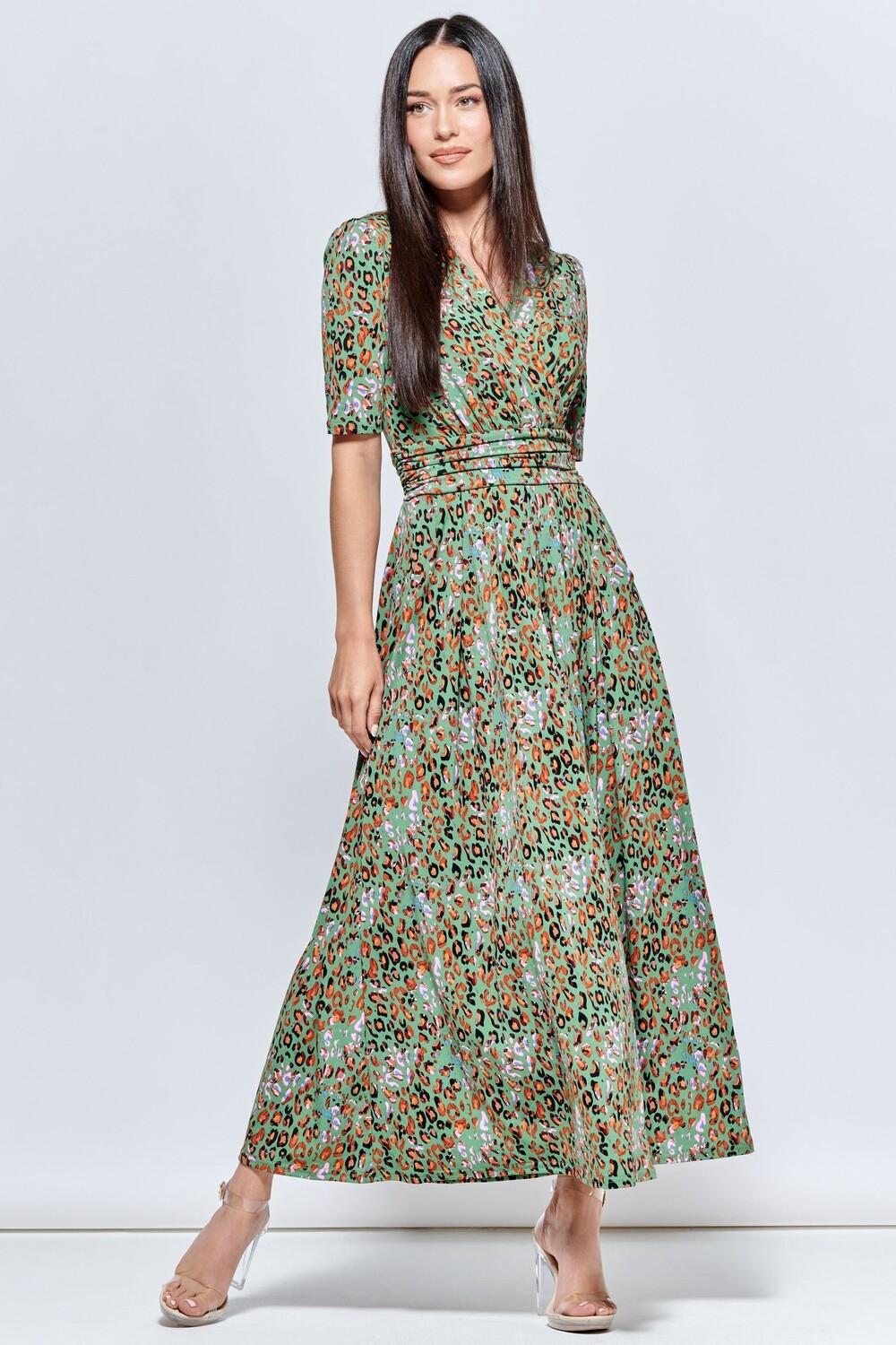 Платье макси из джерси с принтом Saniya Jolie Moi, зеленый
Платье макси из джерси с принтом Saniya Jolie Moi, зеленый