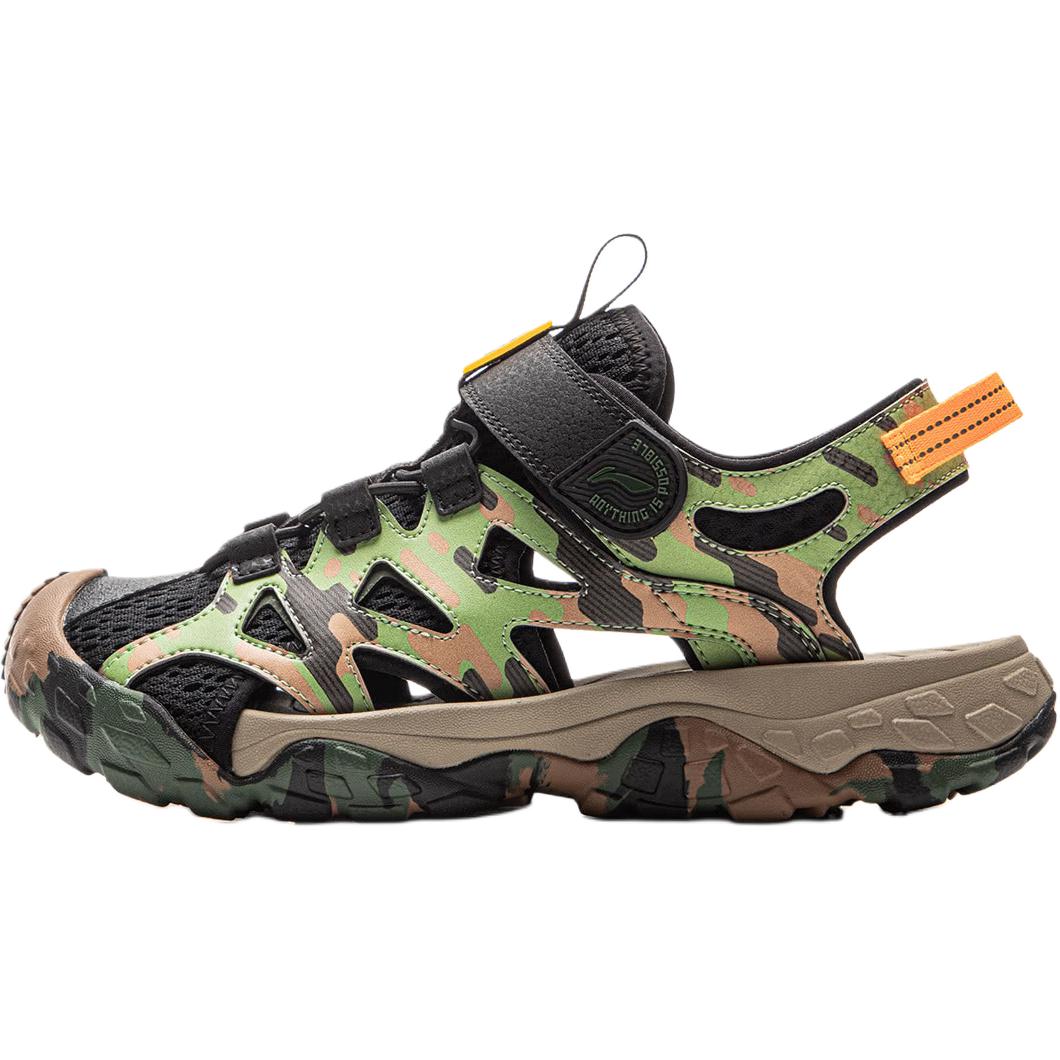 Детские сандалии с низким верхом и противоскользящей подошвой для подростков LINING YOUNG, черный/зеленый
Детские сандалии с низким верхом и противоскользящей подошвой для подростков LINING YOUNG, черный/зеленый