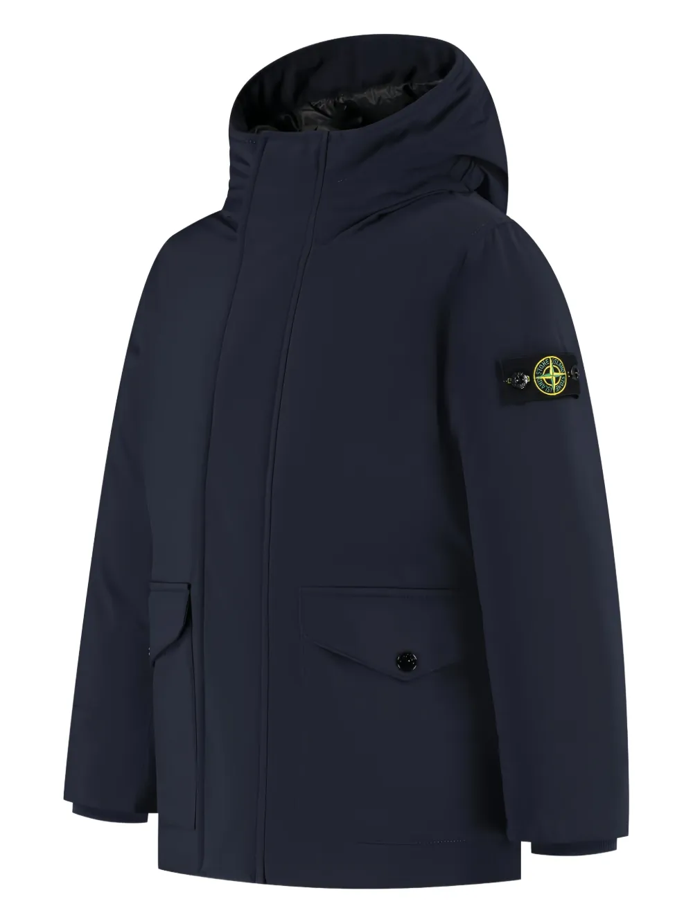 Пальто с капюшоном Stone Island Junior, синий
Пальто с капюшоном Stone Island Junior, синий