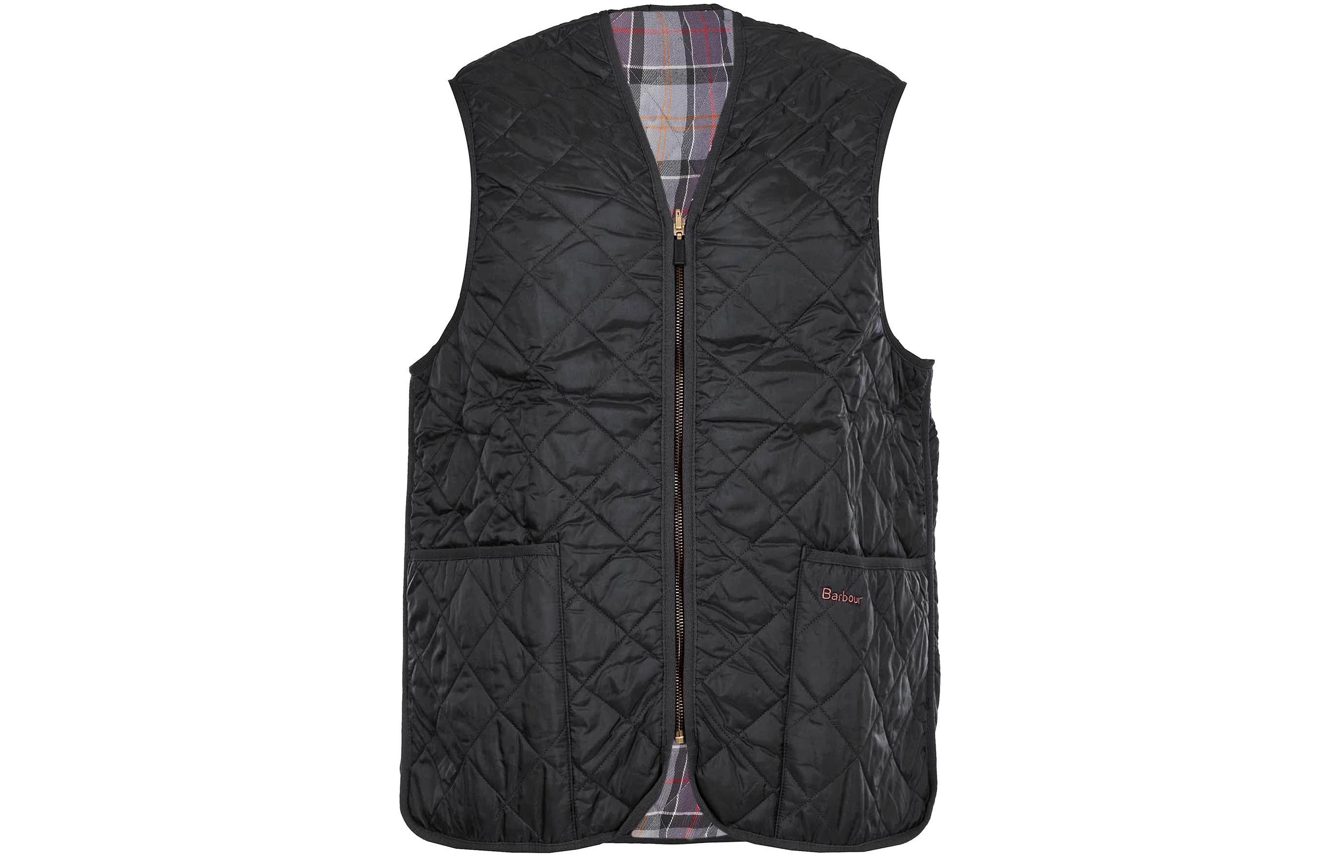 Стеганый жилет без рукавов Barbour, черный
Стеганый жилет без рукавов Barbour, черный