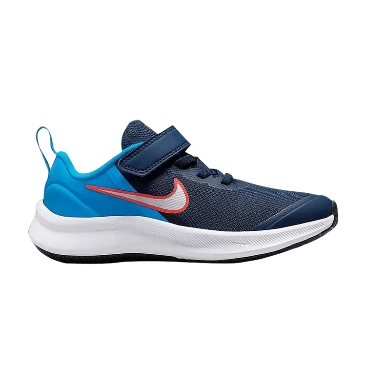 Кроссовки Nike Star Runner 3 PS 'Midnight Navy', синий
Кроссовки Nike Star Runner 3 PS 'Midnight Navy', синий