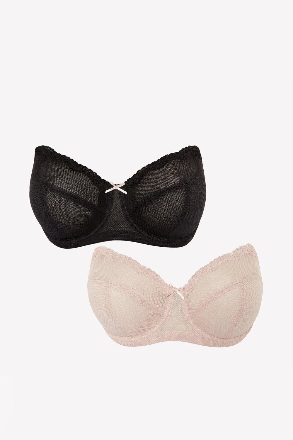Комплект из 2 бюстгальтеров без подкладок DD+ без бретелек Dorothy Perkins, коричневый
Комплект из 2 бюстгальтеров без подкладок DD+ без бретелек Dorothy Perkins, коричневый