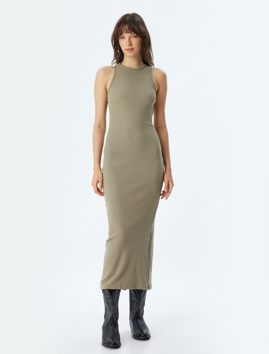 Платье из джерси Koton Dress, хаки
Платье из джерси Koton Dress, хаки