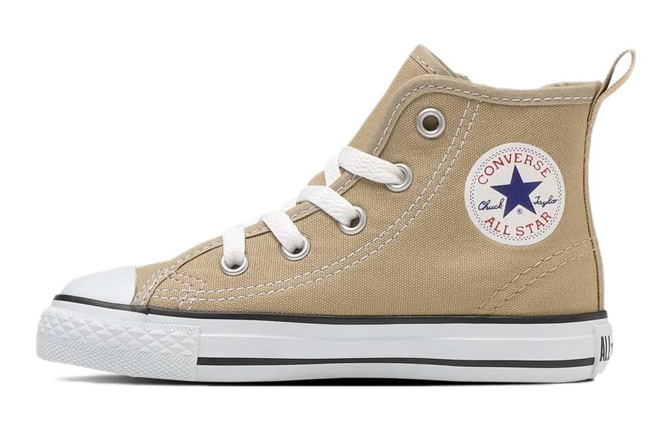 Детские парусиновые туфли All Star GS Converse, бежевый
Детские парусиновые туфли All Star GS Converse, бежевый