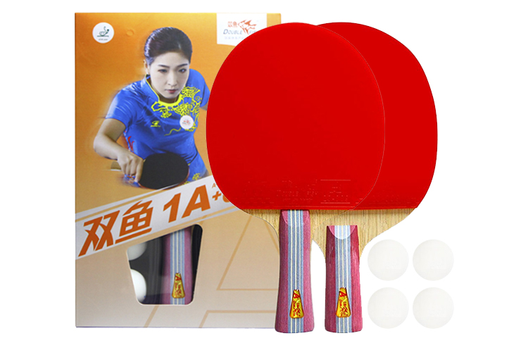 Ракетка для пинг-понга DOUBLE FISH, shakehand grip+penhold grip
Ракетка для пинг-понга DOUBLE FISH, shakehand grip+penhold grip