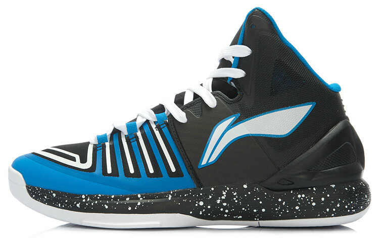 Баскетбольные кроссовки Speed 1 мужские, среднего размера, черные/синие Lining 
Баскетбольные кроссовки Speed 1 мужские, среднего размера, черные/синие Lining