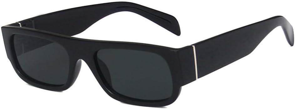 Женские солнцезащитные очки в стиле ретро, маленькие прямоугольные, модные, цвета шампанского, фиолетовые, с защитой от УФ-излучения UV400, трендовые мужские солнцезащитные очки TYUVIVO, Black Gray
Женские солнцезащитные очки в стиле ретро, маленькие прямоугольные, модные, цвета шампанского, фиолетовые, с защитой от УФ-излучения UV400, трендовые мужские солнцезащитные очки TYUVIVO, Black Gray